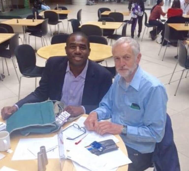 ‘Centrist careerist’ David Lammy joins betrayal by Labour party of anti racist truth telling politicians