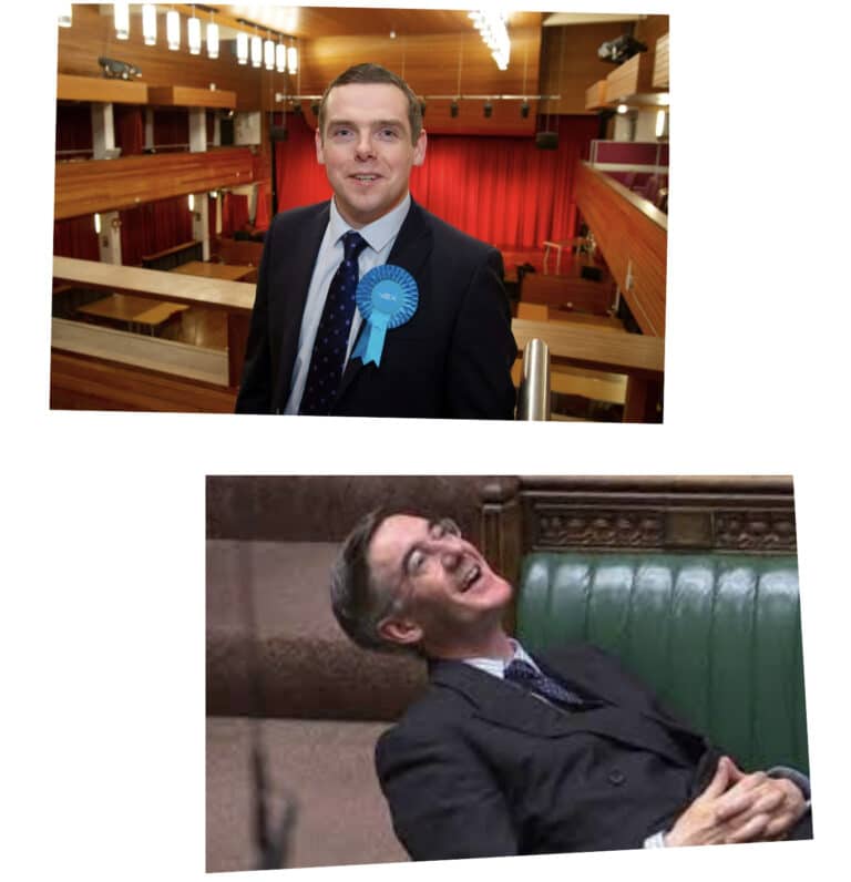 Jacob Rees Mogg and Douglas Ross being investigated by sleaze watchdog