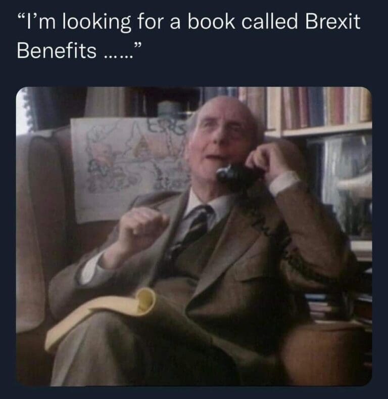 “Utterly clueless” caller hangs up when repeatedly asked to reveal any benefits of Tory Brexit