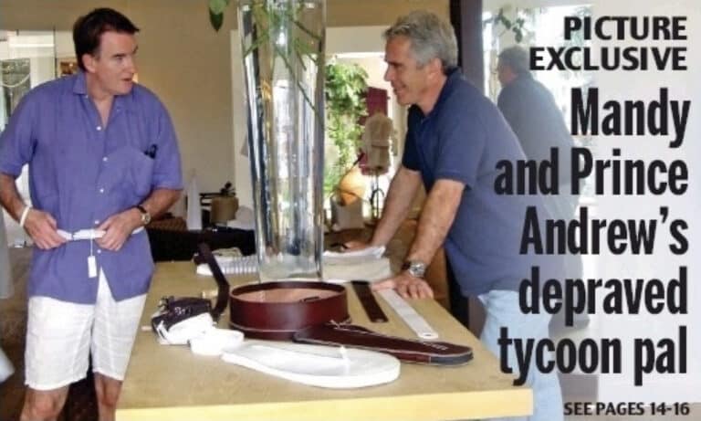 Jeffrey Epstein and Peter Mandelson ‘Were Close’