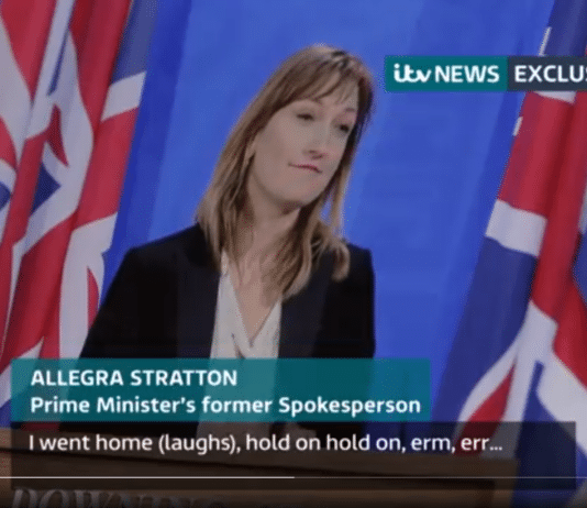 Oh dear Allegra Stratton accidentally confirms No 10 Christmas party