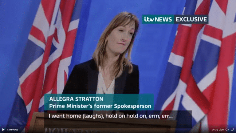 Oh dear Allegra Stratton accidentally confirms No 10 Christmas party