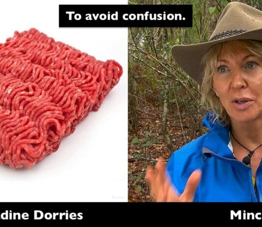 Remember this is the Culture Secretary Nadine Dorries