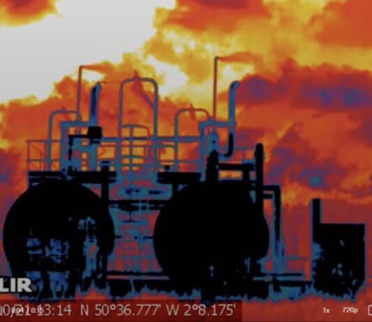 Dorset oil site continues to vent hundreds of tonnes of methane