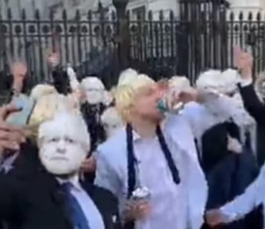 A Hundred Boris Johnson’s had a party