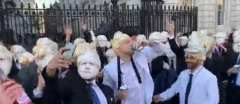 A Hundred Boris Johnson’s had a party