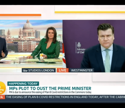 GMB sum up the anti democratic dictatorship that Boris Johnson and his cronies have created