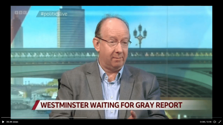 Tory Lord sums up Tory Cabinet… support for Boris Johnson