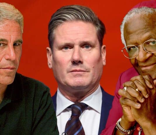 Desmond Tutu, Keir Starmer & The Friend of Jeffery Epstein