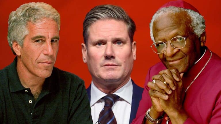 Desmond Tutu, Keir Starmer & The Friend of Jeffery Epstein