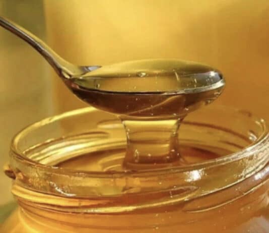 What happens if an adult eats a lot of honey?