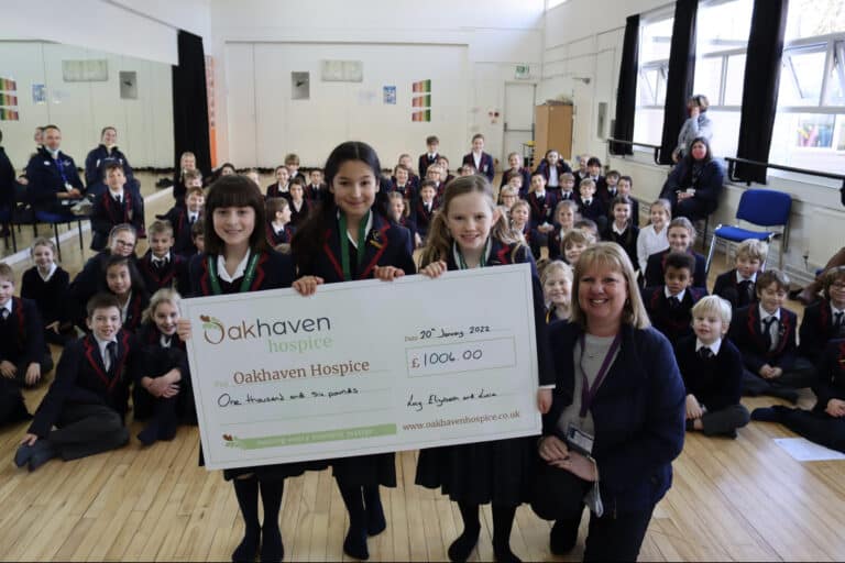 Big-hearted birthday girls ask for hospice donations instead of gifts