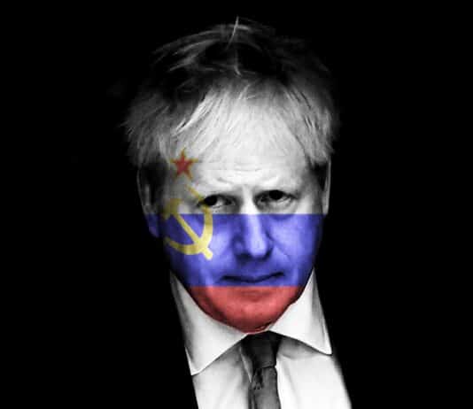Boris Johnson lies about sanction of Russian oligarch and then walks out