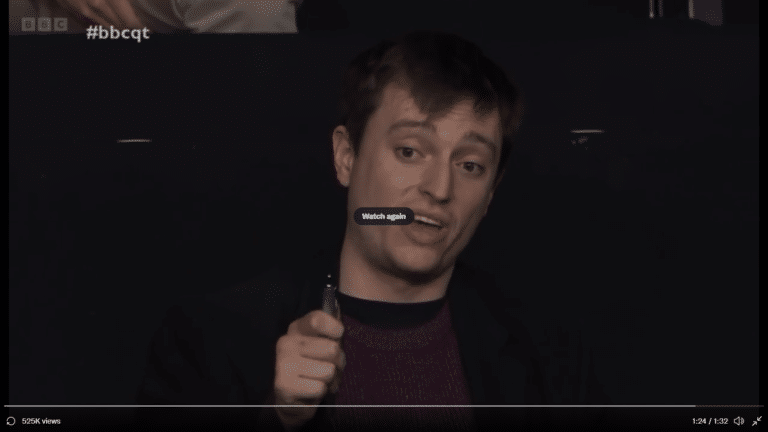 Oh dear! The moment of recognition that everything you have just said is sh**