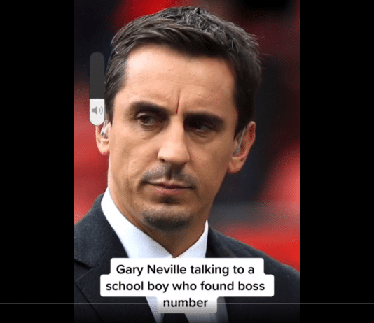 Gary Neville’s angry phone call with student from Millfield School