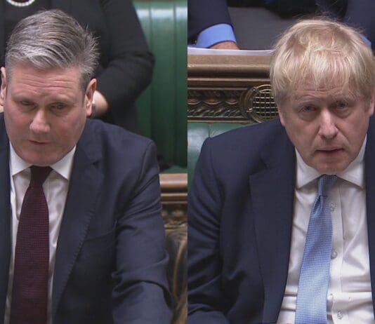 Johnson and Starmer enjoy little support for handling of situation in Ukraine