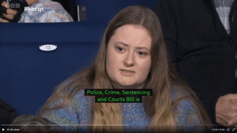 When it is pointed out that the UK is attempting to be more draconian than Russia this happens