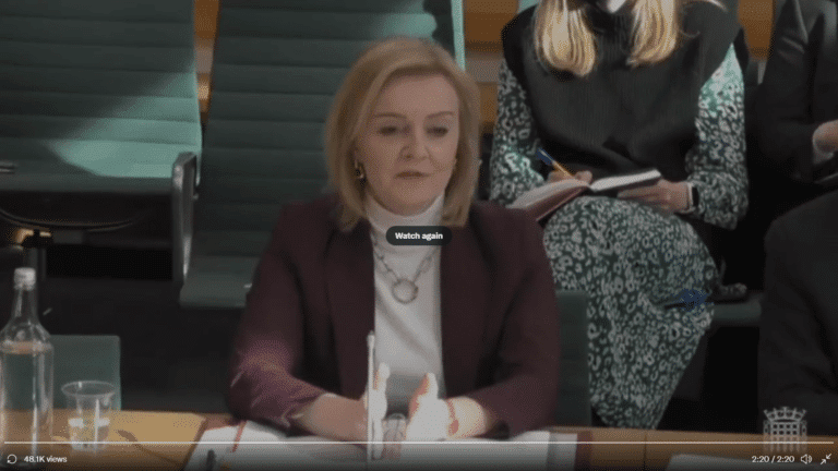 Liz Truss inadvertently admits the UK government has known about Russian invasion since last year