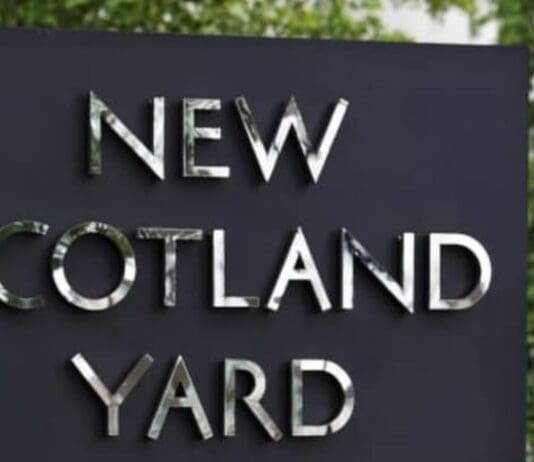 Racist and vile Met Police are at it again