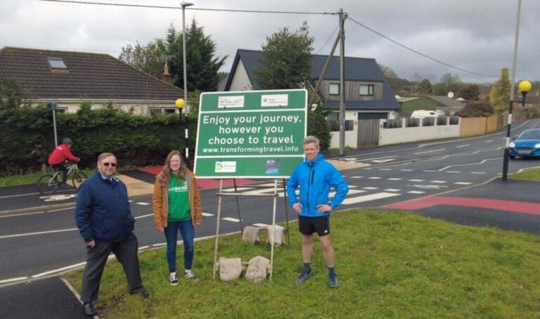 Sustainable transport route linking Wimborne, Ferndown and Poole town centre opens