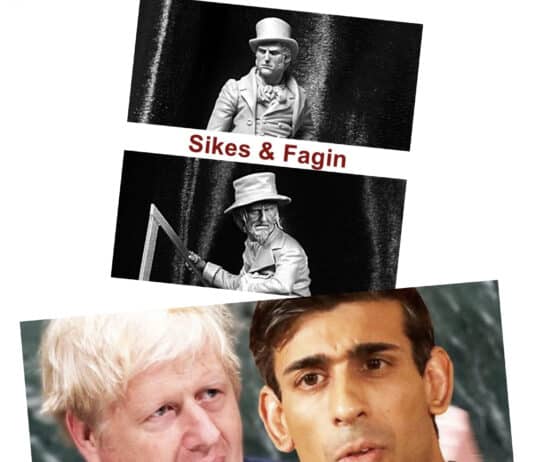 Rishi Sunak is Fagin to Boris Johnson’s Bill Sikes