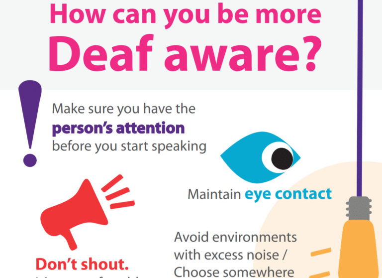 Advice appointments available for the deaf community