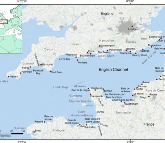 Plane missing in English channel