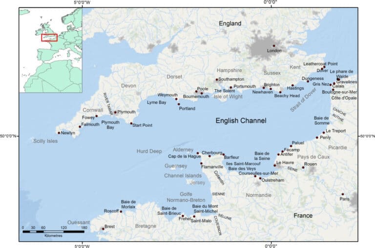Plane missing in English channel