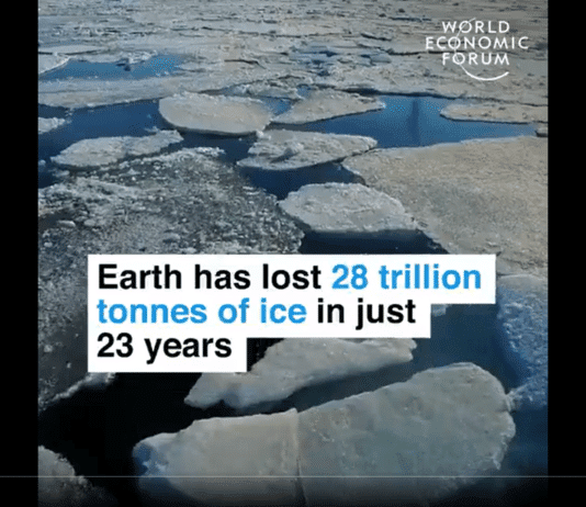Goodnight sweetheart: The Earth has lost 28 trillion tons of ice in 23 years