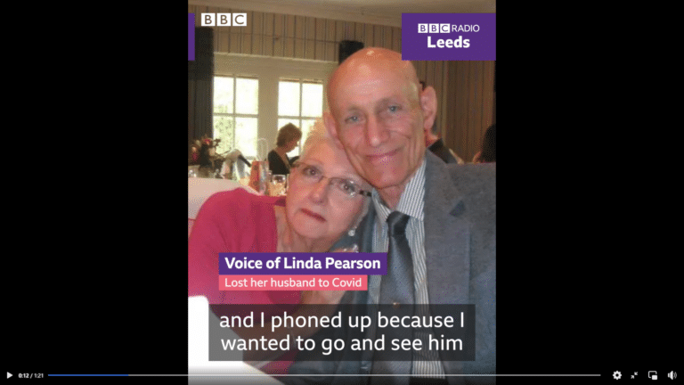 Widow sends clear message to Boris Johnson