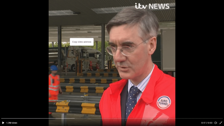 Jacob Rees-Mogg admits that Brexit measures are ‘an act of self harm’