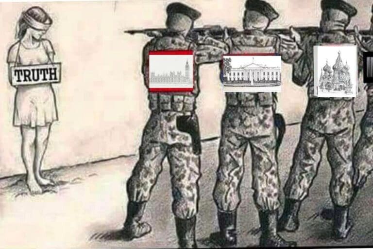 From the Kremlin to Westminster to the White House and beyond truth is murdered
