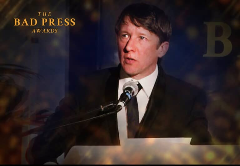 Sit back and enjoy the Bad Press Awards (hosted by Jonathan Pie)