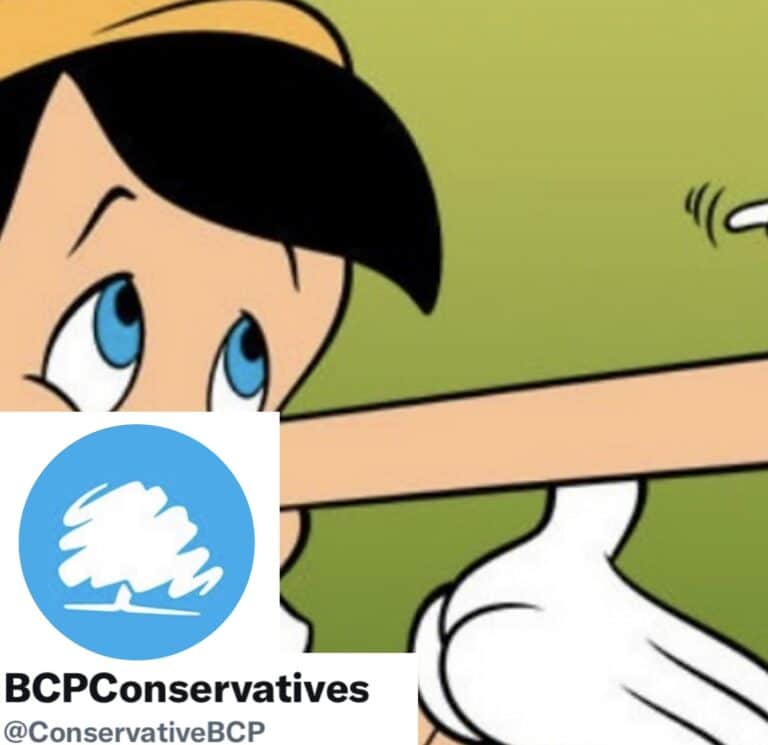 Witless BCP council Tories deal with reality by lying