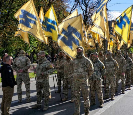 The nine minutes that prove conclusively that the US and UK are funding Nazis in Ukraine