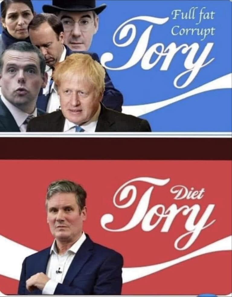 Keir Starmer reveals he lies like Boris Johnson