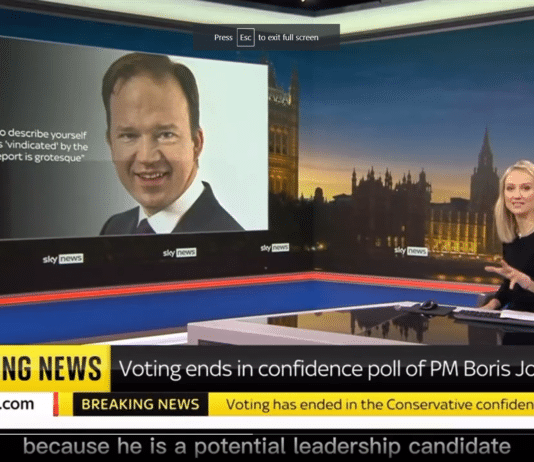 Sky News presenter says Jeremy C*** and does not miss a beat