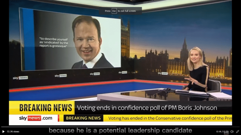 Sky News presenter says Jeremy C*** and does not miss a beat
