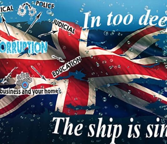 From the Top Down Corruption in the UK is being Normalised