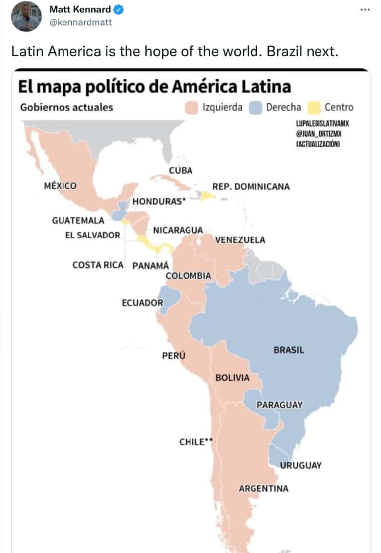 Whenever we hear about Latin America in western media it is almost always lies