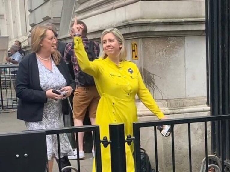This is what Tory minister Andrea Jenkyns does when she gets ‘death threats’