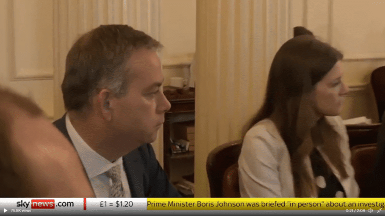 Cameras allowed in to Cabinet meeting reveal that even the stooges know the game is up