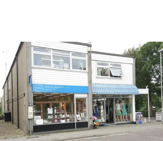 Brick thrown through charity shop window in Gillingham