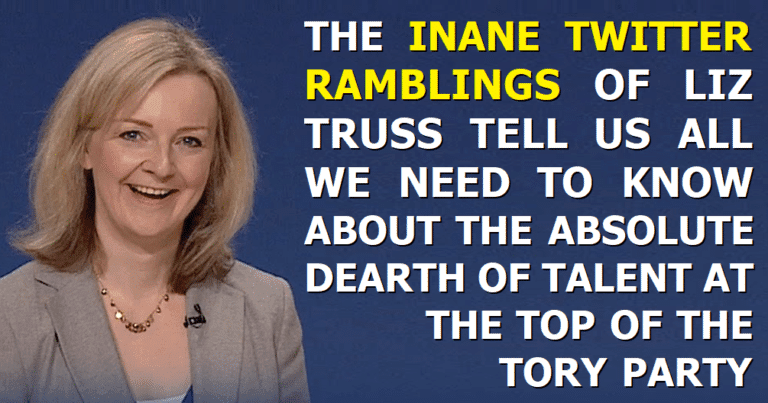 How can we trust Liz Truss if she only supports something when it’s a disaster?