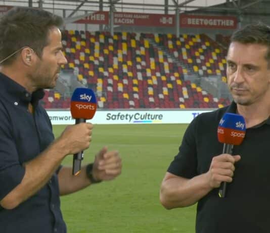 Should Neville have decked Redknapp?