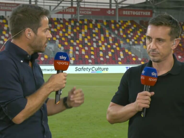 Should Neville have decked Redknapp?