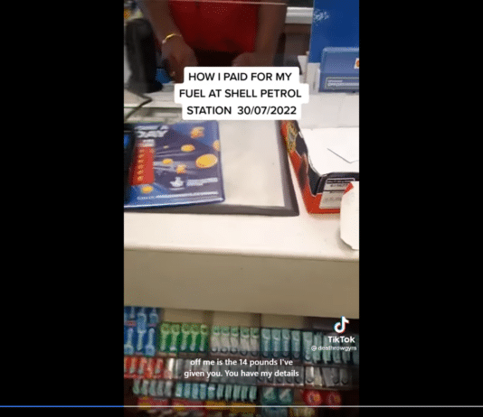 Imagine we all had the guts to do this. The price of fuel would drop like a stone