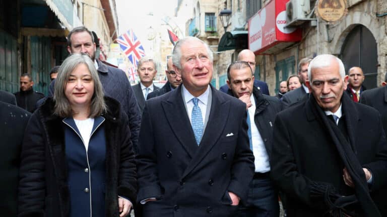 How will Israel and the war mongers respond to King Charles’ support for Palestinians and opposition to Iraq war?