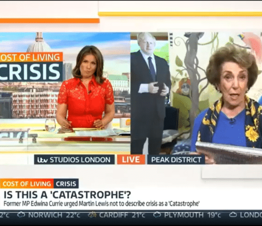 Edwina Currie demonstrates why we need a Revolution