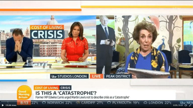 Edwina Currie demonstrates why we need a Revolution